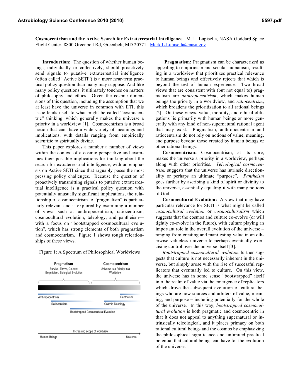 Cosmocentrism and the Active Search for Extraterrestrial Intelligence