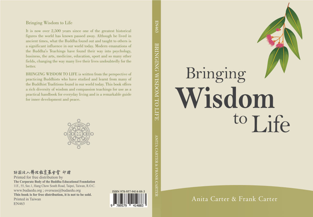 Bringing Wisdom to Life Bringing Wisdom to Life 1