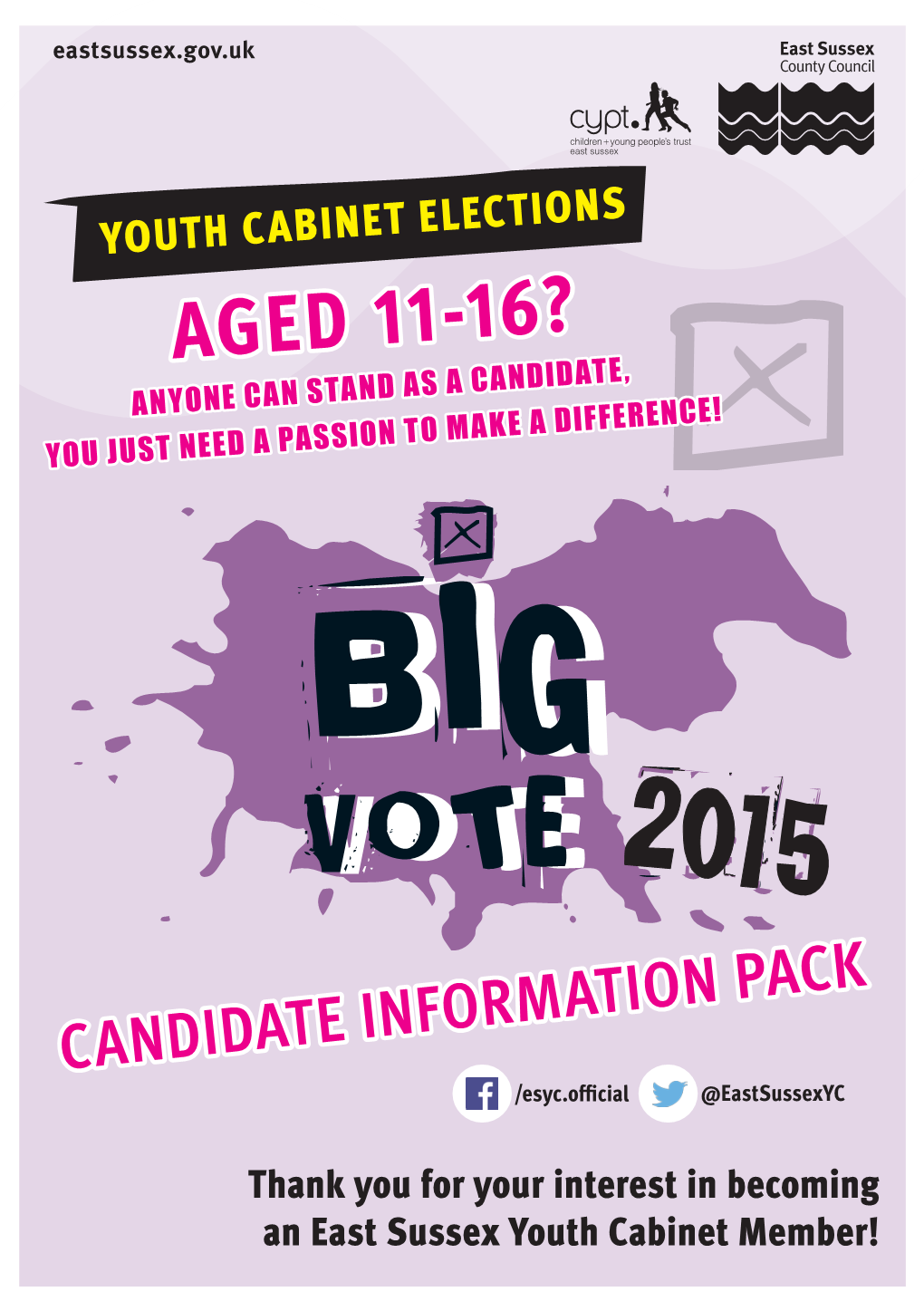 Aged 11-16? Anyone Can Stand As a Candidate, You Just Need a Passion to Make a Difference!