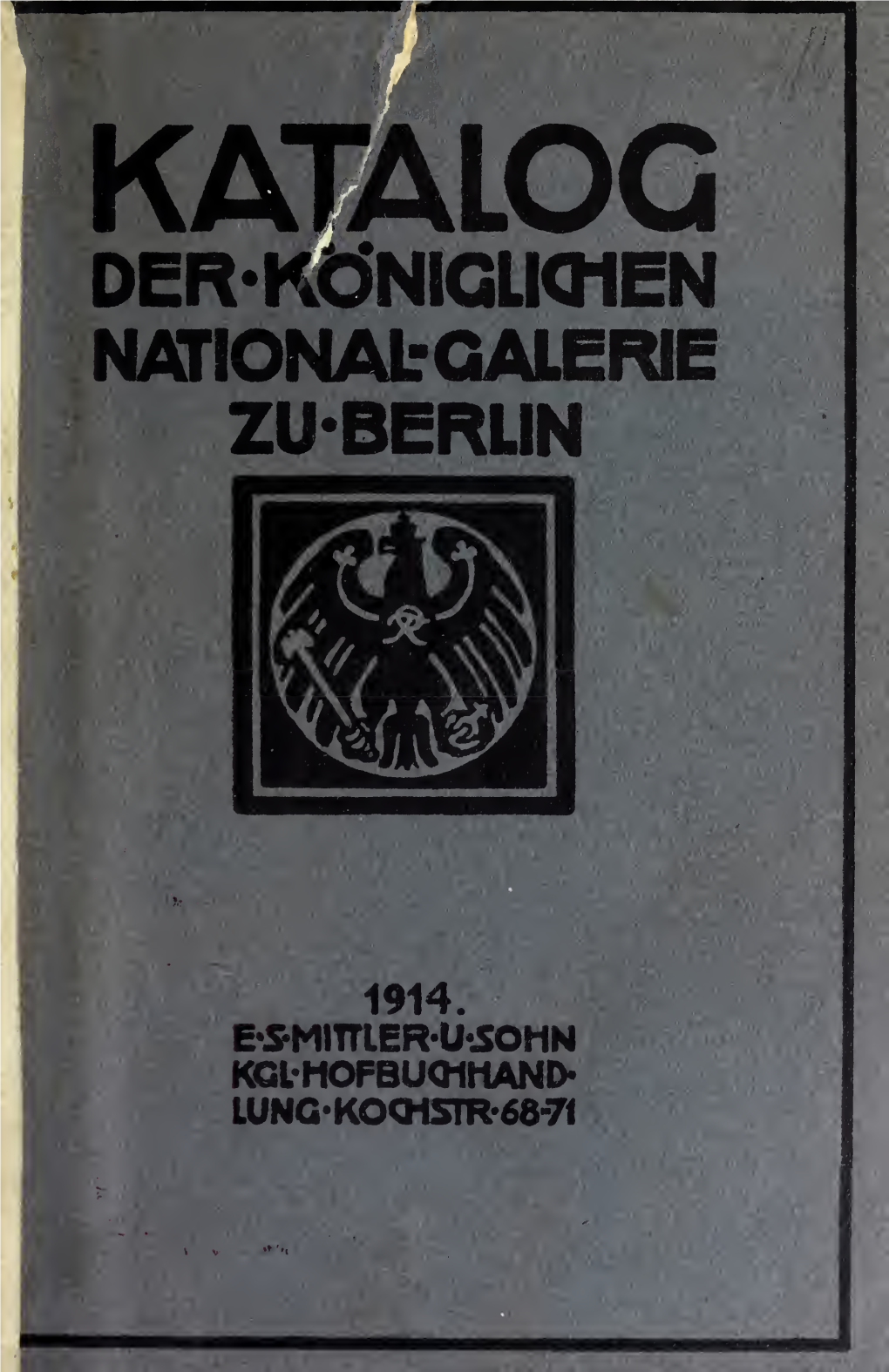 Verzeichnis Der Gemälde Und Skulpturen in Der Königlichen