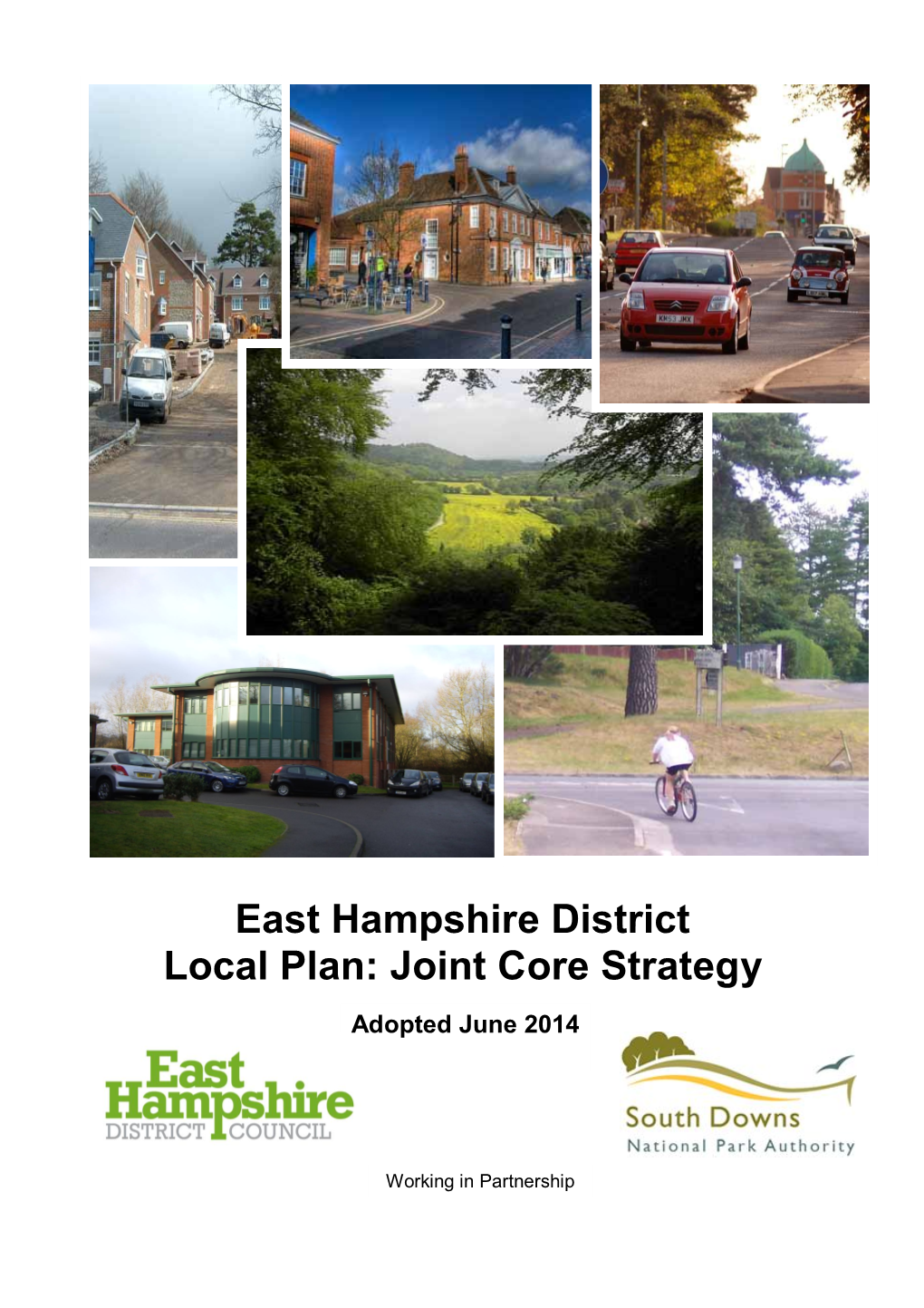 East Hampshire District Local Plan: Joint Core Strategy