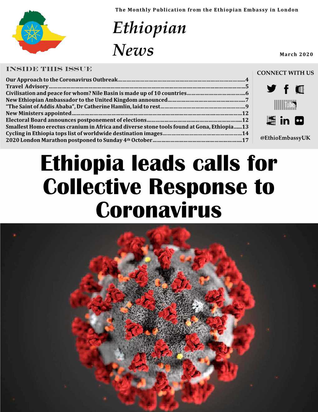 Ethiopia Leads Calls for Collective Response to Coronavirus