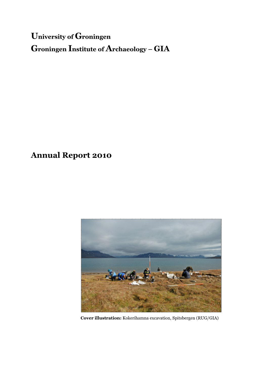 Annual Report GIA 2010