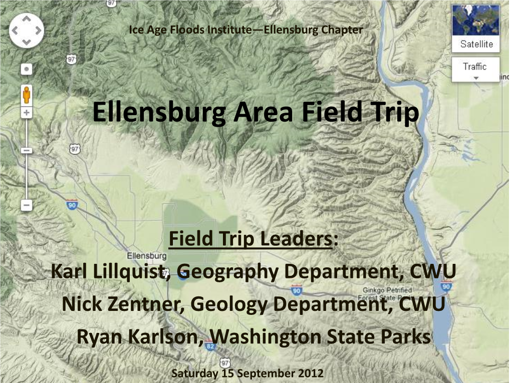 Ellensburg Area Field Trip