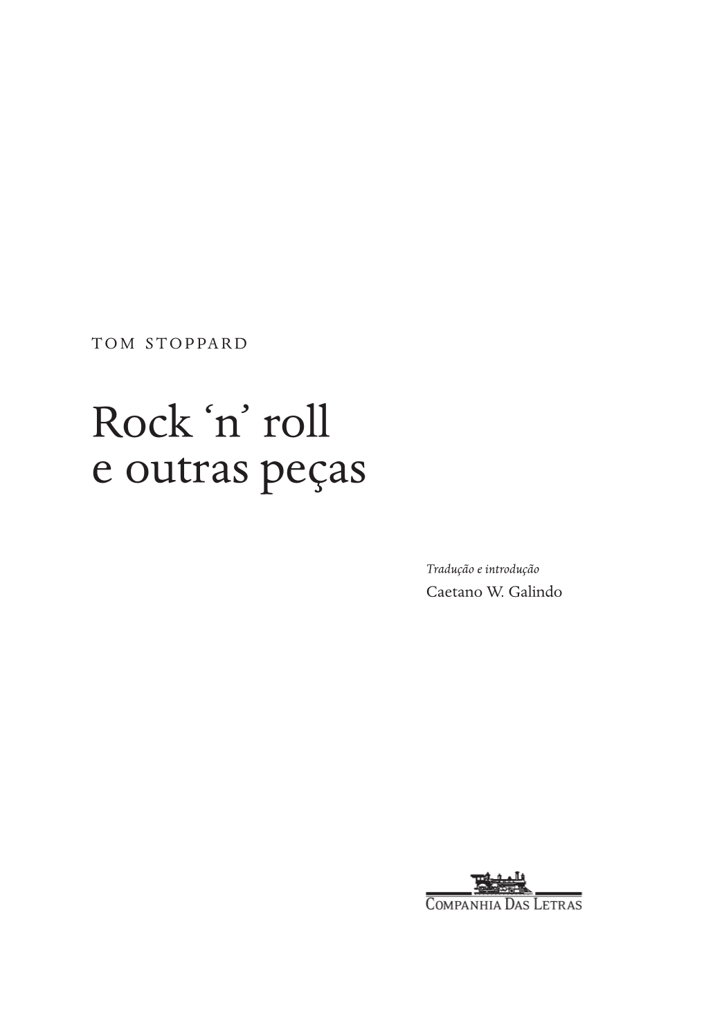 Rock 'N' Roll E Outras Peças