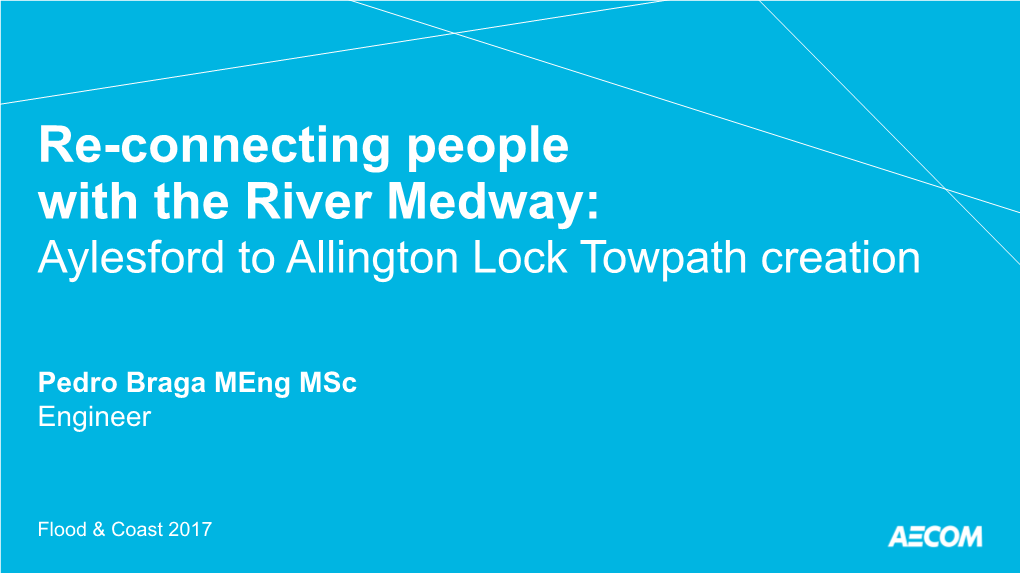 Aylesford to Allington Lock Towpath Creation