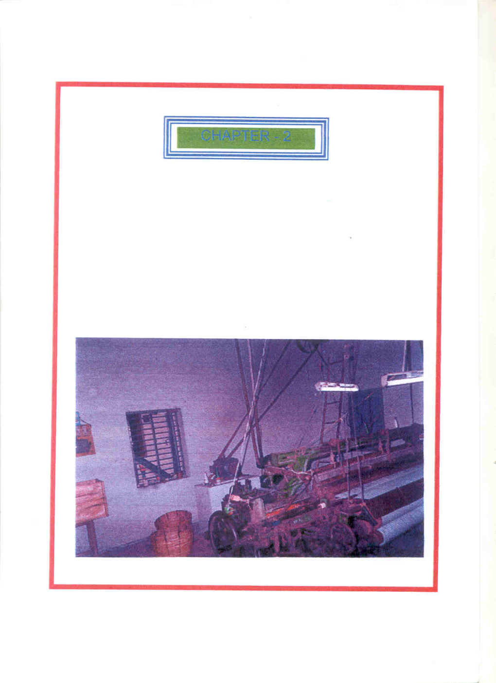 CHAPTER 2 Dispersal and Structure of the Powerloom Industry in Tamilnadu
