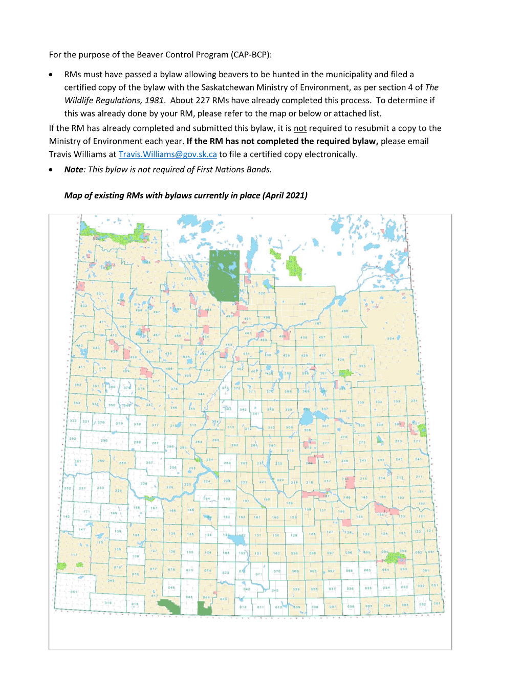 Rms Where Beavers May Be Hunted 2021