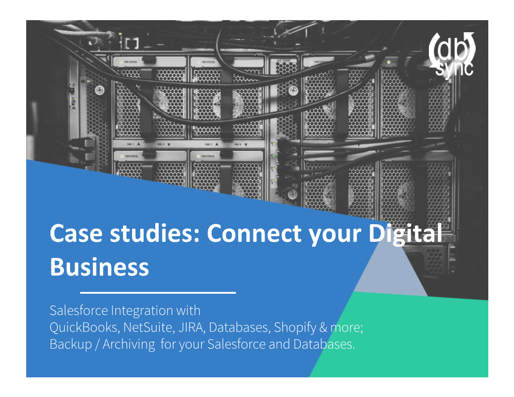 Dbsync Case Studies
