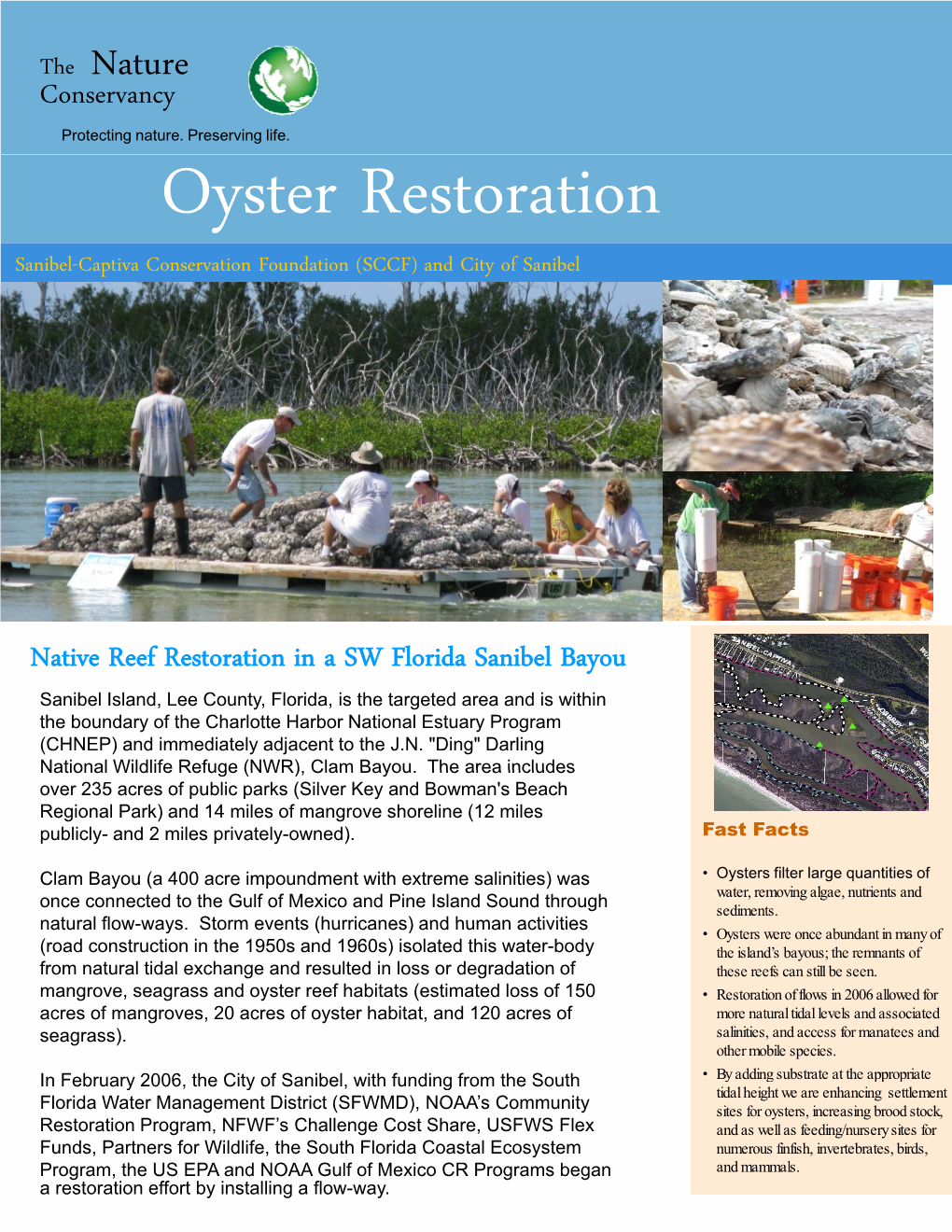 Oyster Restoration Workgroup