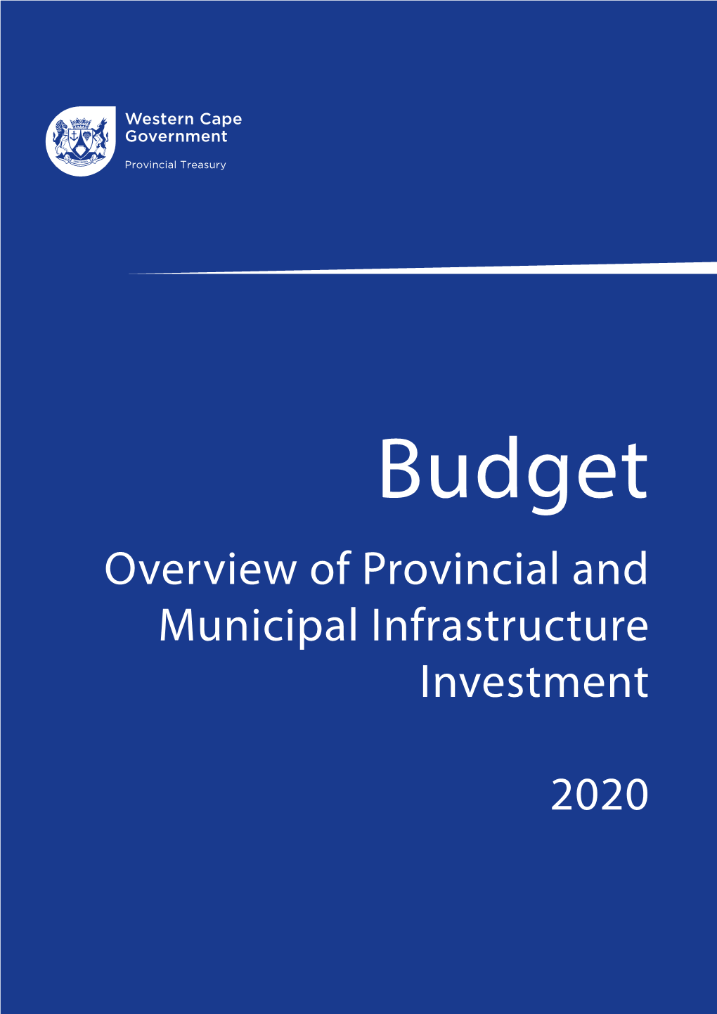 Overview of Provincial and Municipal Infrastructure Investment 2020