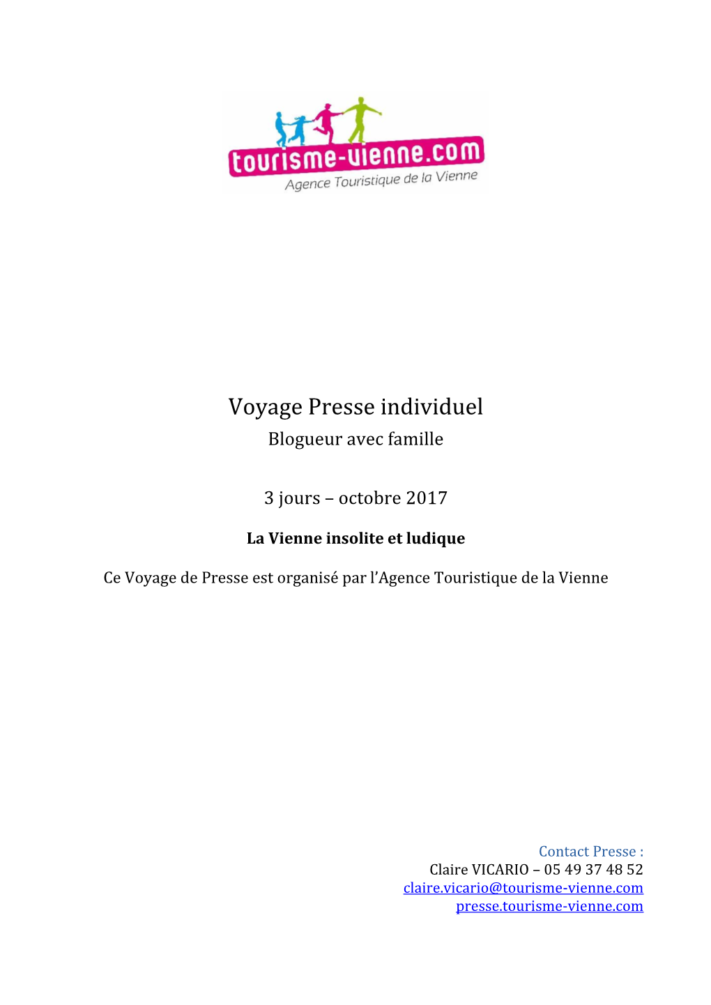 Voyage Presse Individuel Blogueur Avec Famille