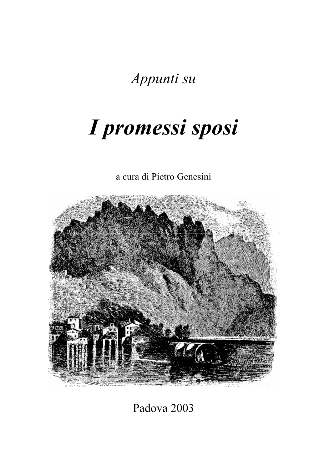 Promessi Sposi