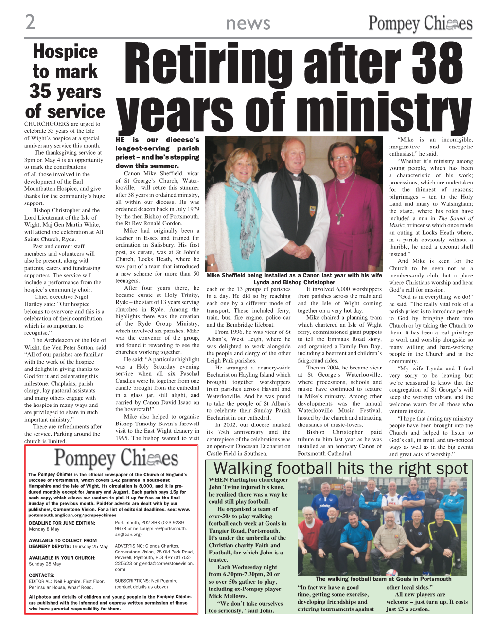 Retiring After 38 Years of Ministry