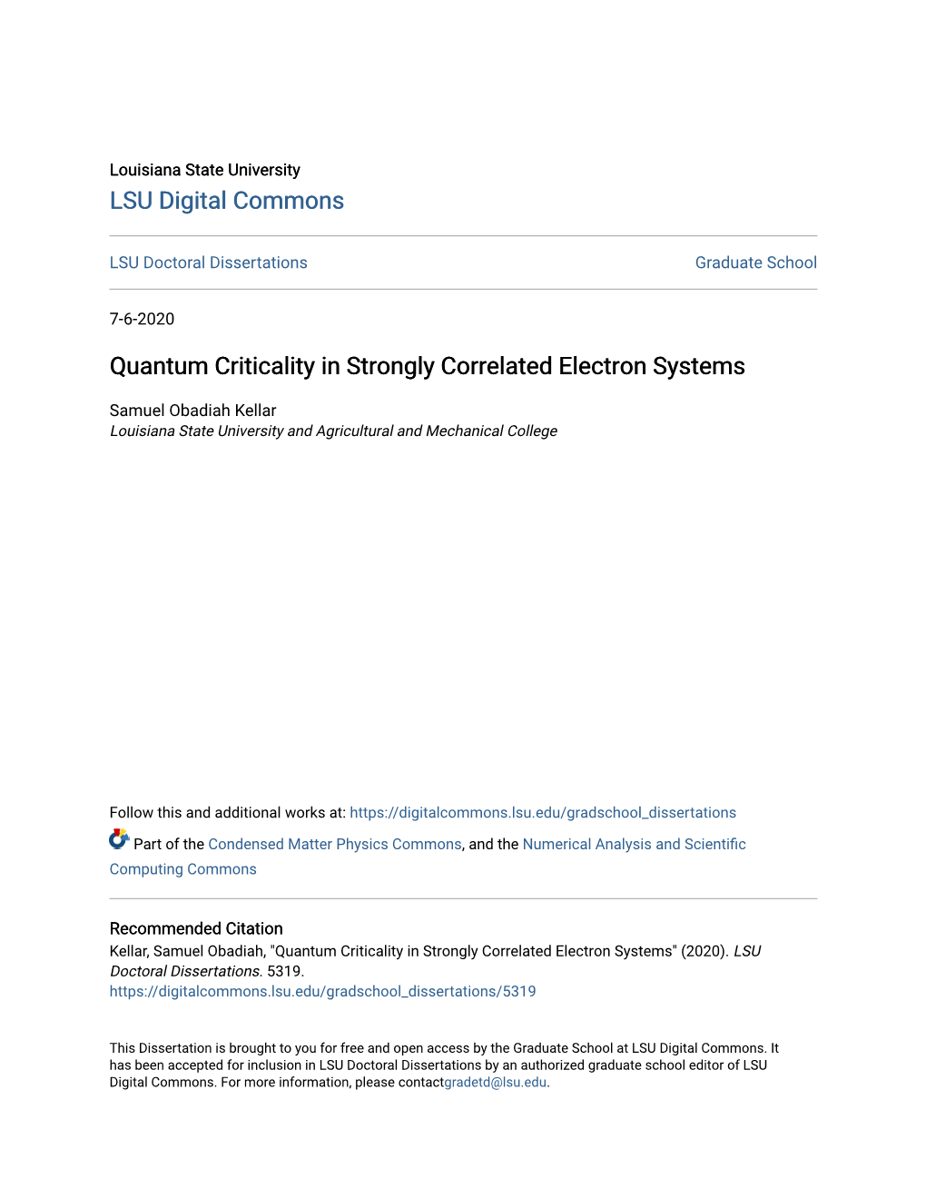 Quantum Criticality in Strongly Correlated Electron Systems