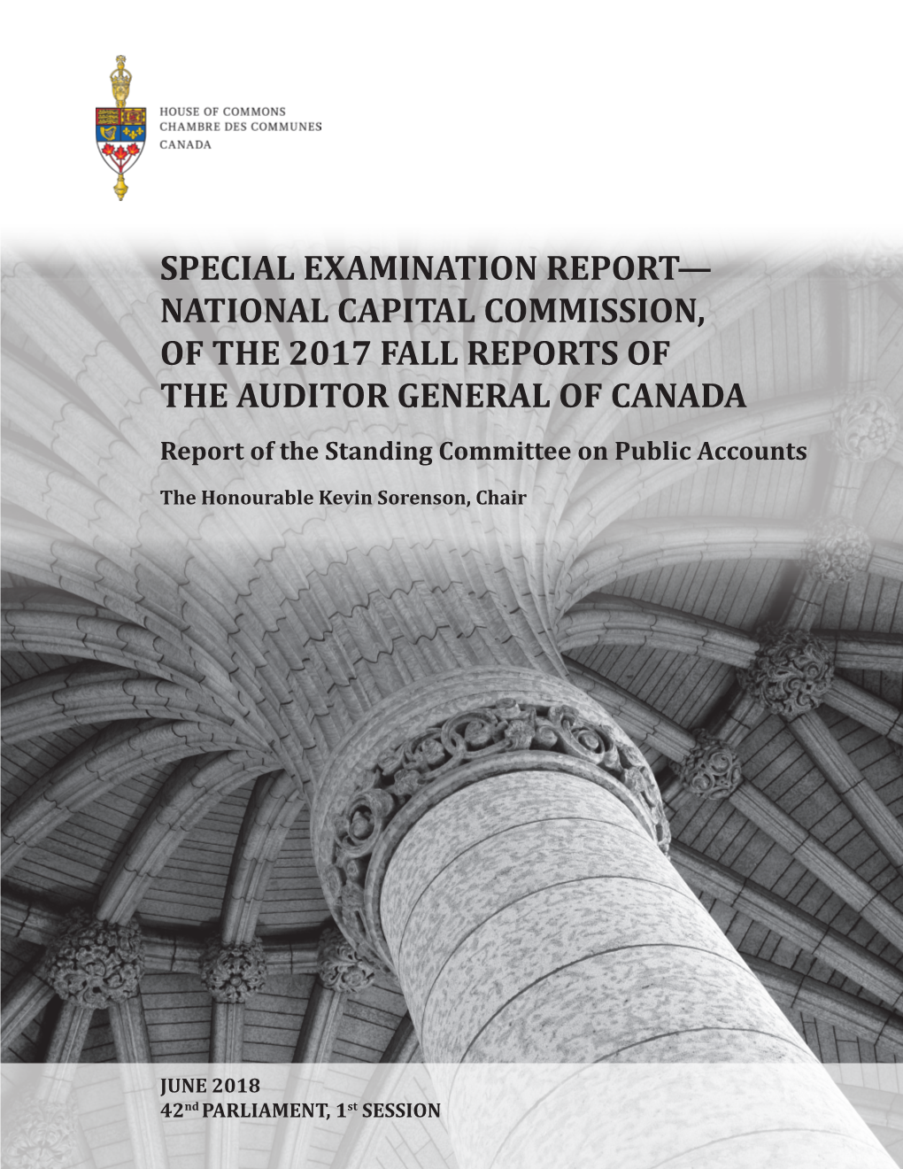 Special Examination Report—National Capital Commission, of the 2017 Fall Reports of the Auditor General of Canada