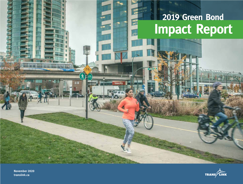 2019 Green Bond Impact Report