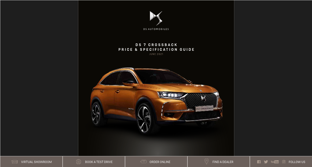Ds 7 Crossback Price & Specification Guide