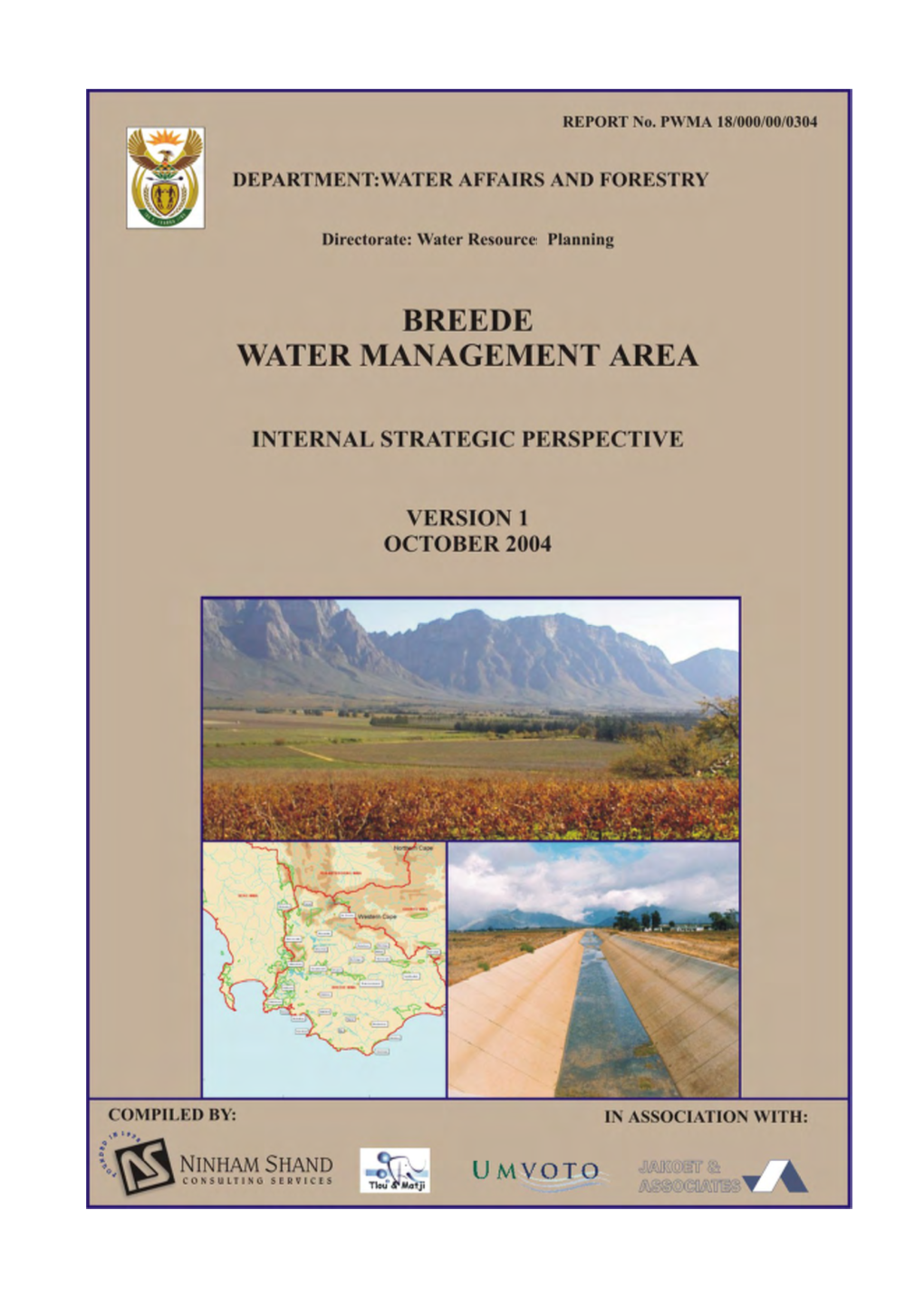 Breede WMA: Internal Strategic Perspective, October 2004