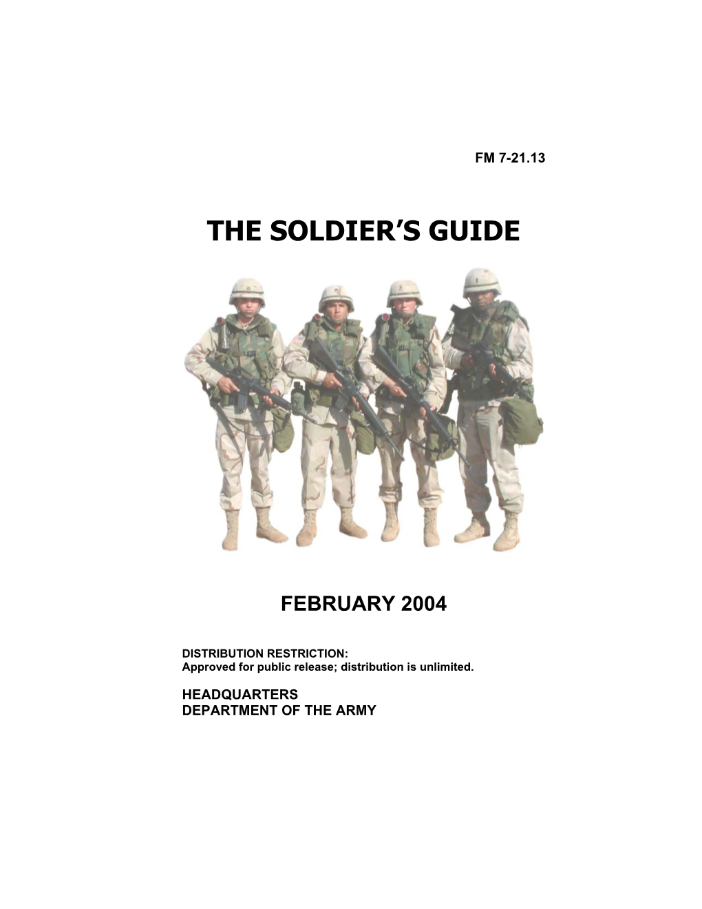 The Soldier's Guide