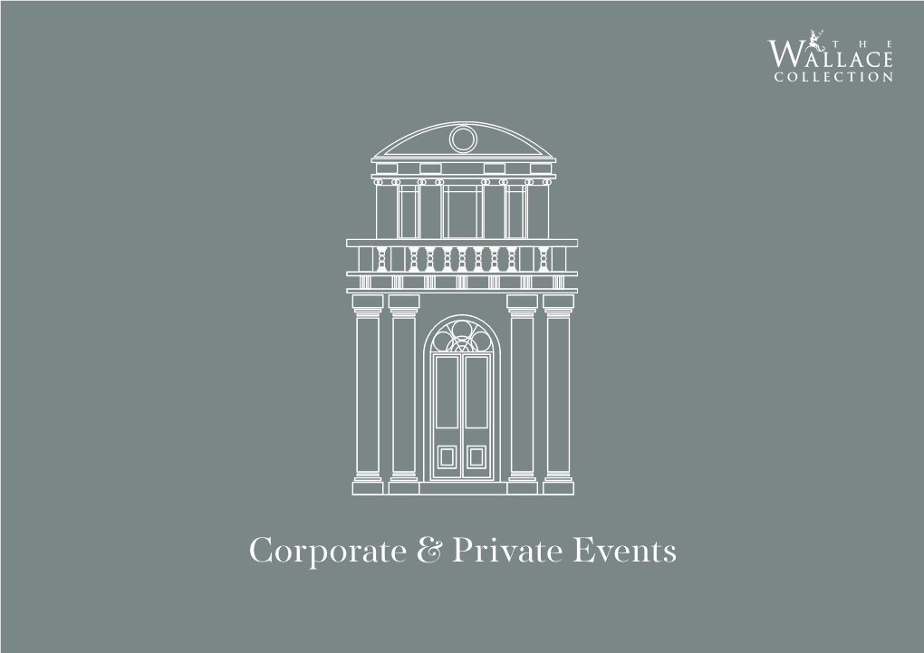 The Wallace Collection — Corporate and Private Events Brochure