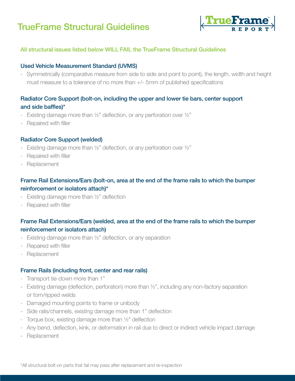 Trueframe Structural Guidelines