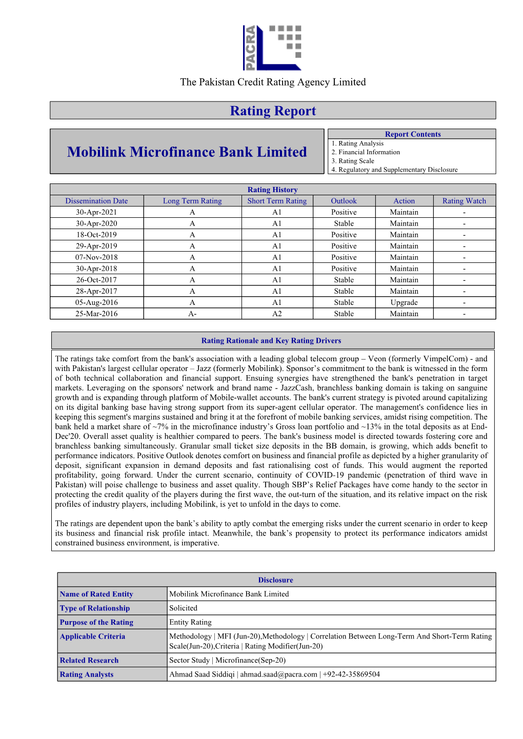 Mobilink Microfinance Bank Limited 2