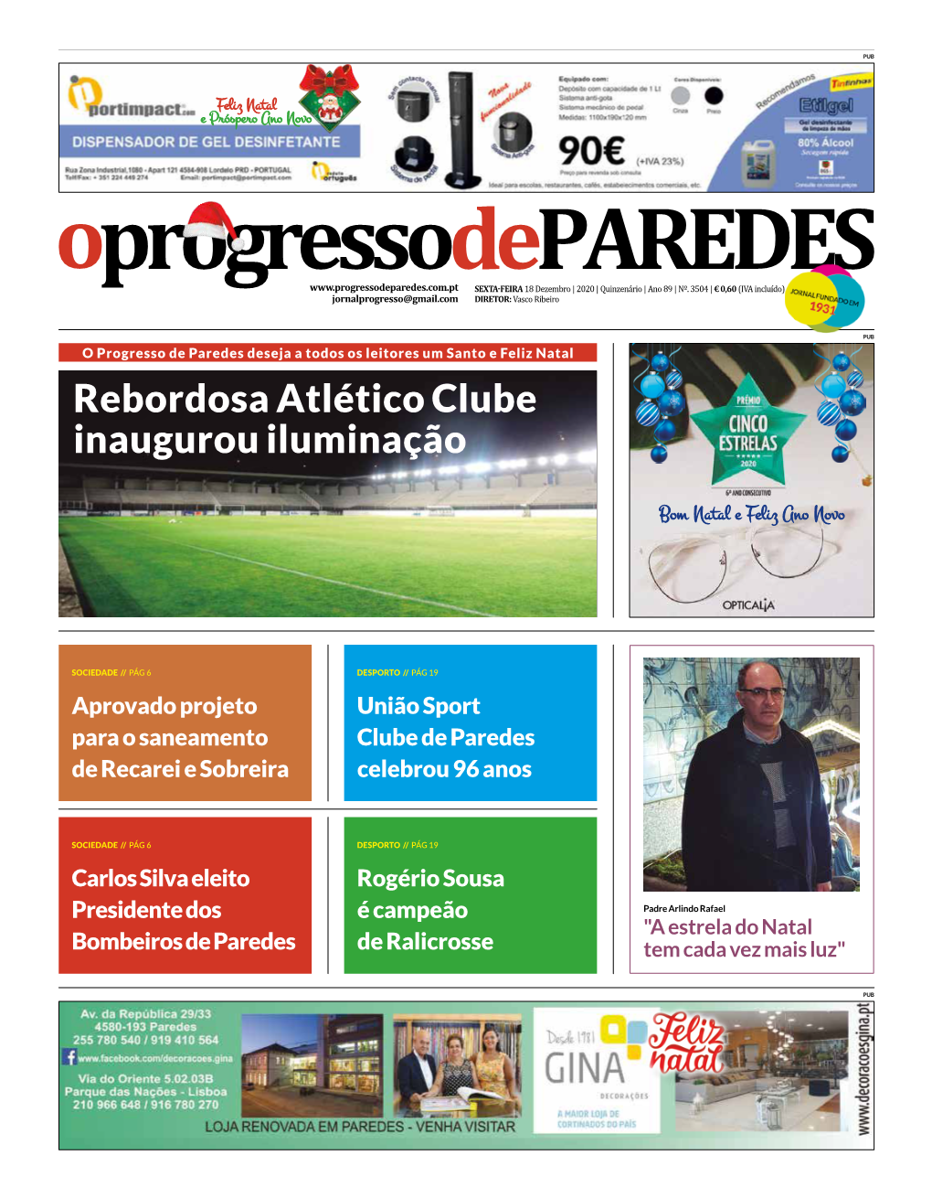 Rebordosa Atlético Clube Inaugurou Iluminação