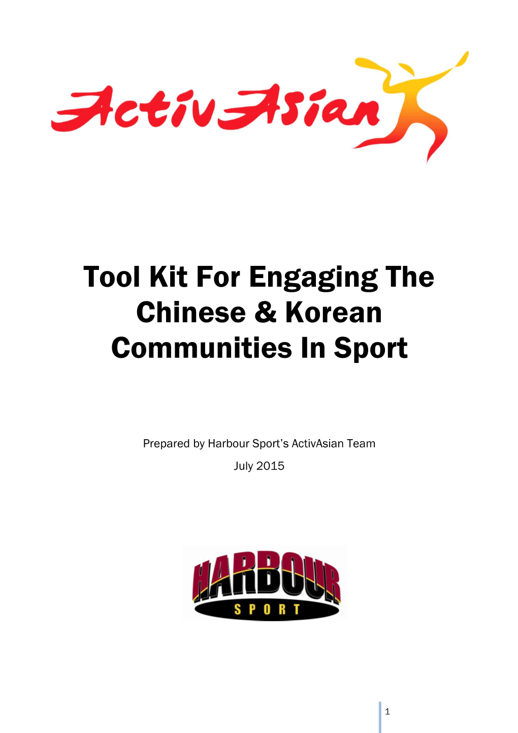 Chinese and Korean Sport Engagement Toolkit