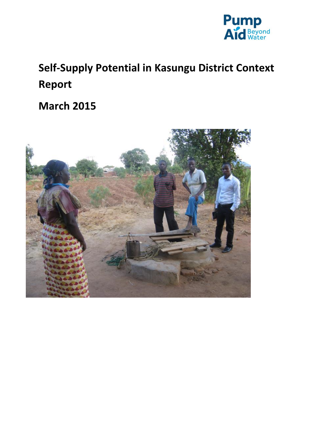 Self-Supply Potential in Kasungu District, Malawi Context Report