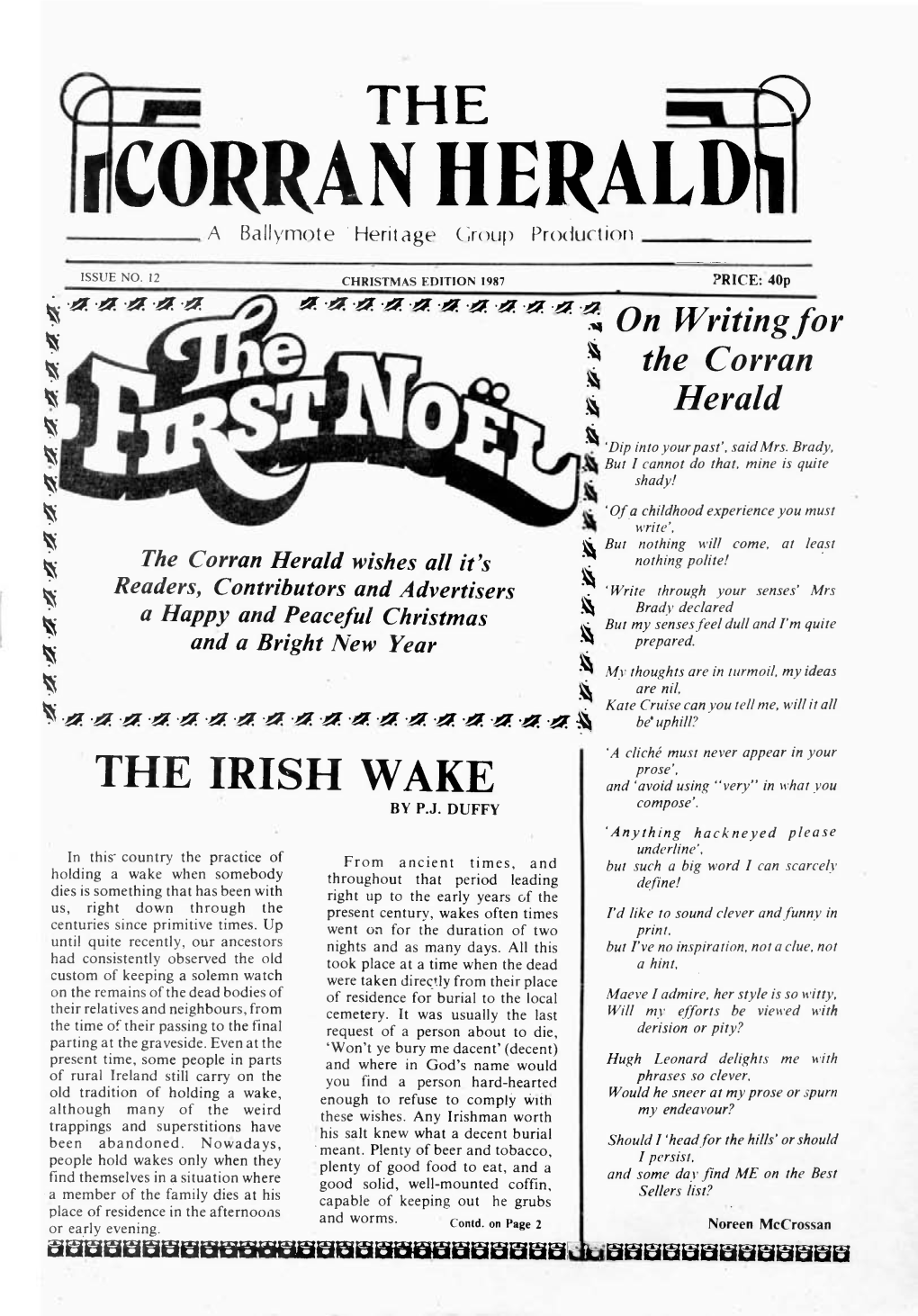 The Corran Herald Issue 12, 1987