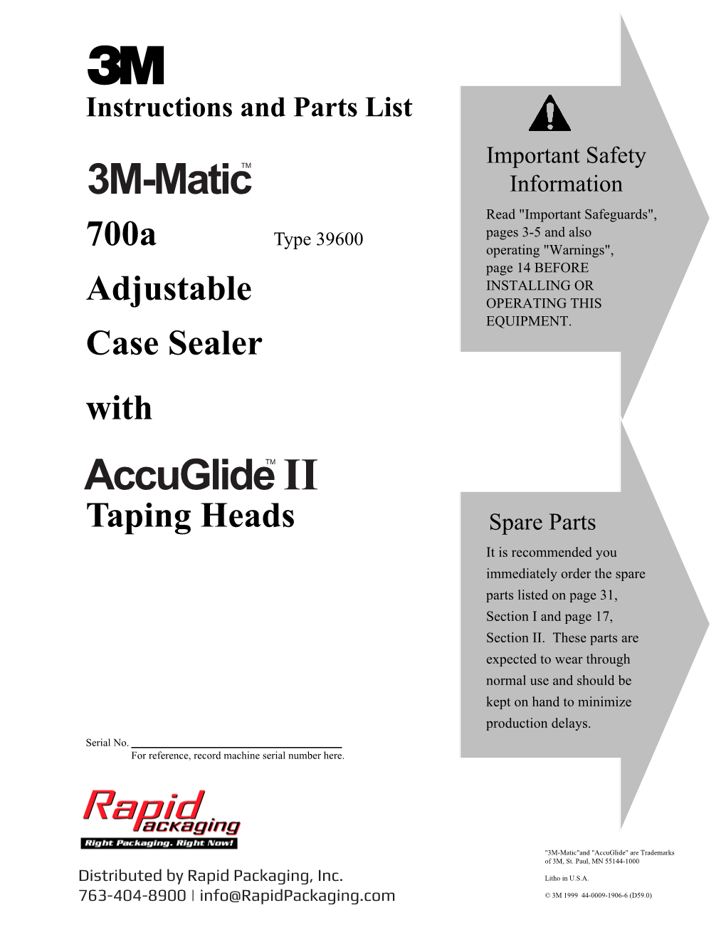 3M-Matictm Accuglide IITM