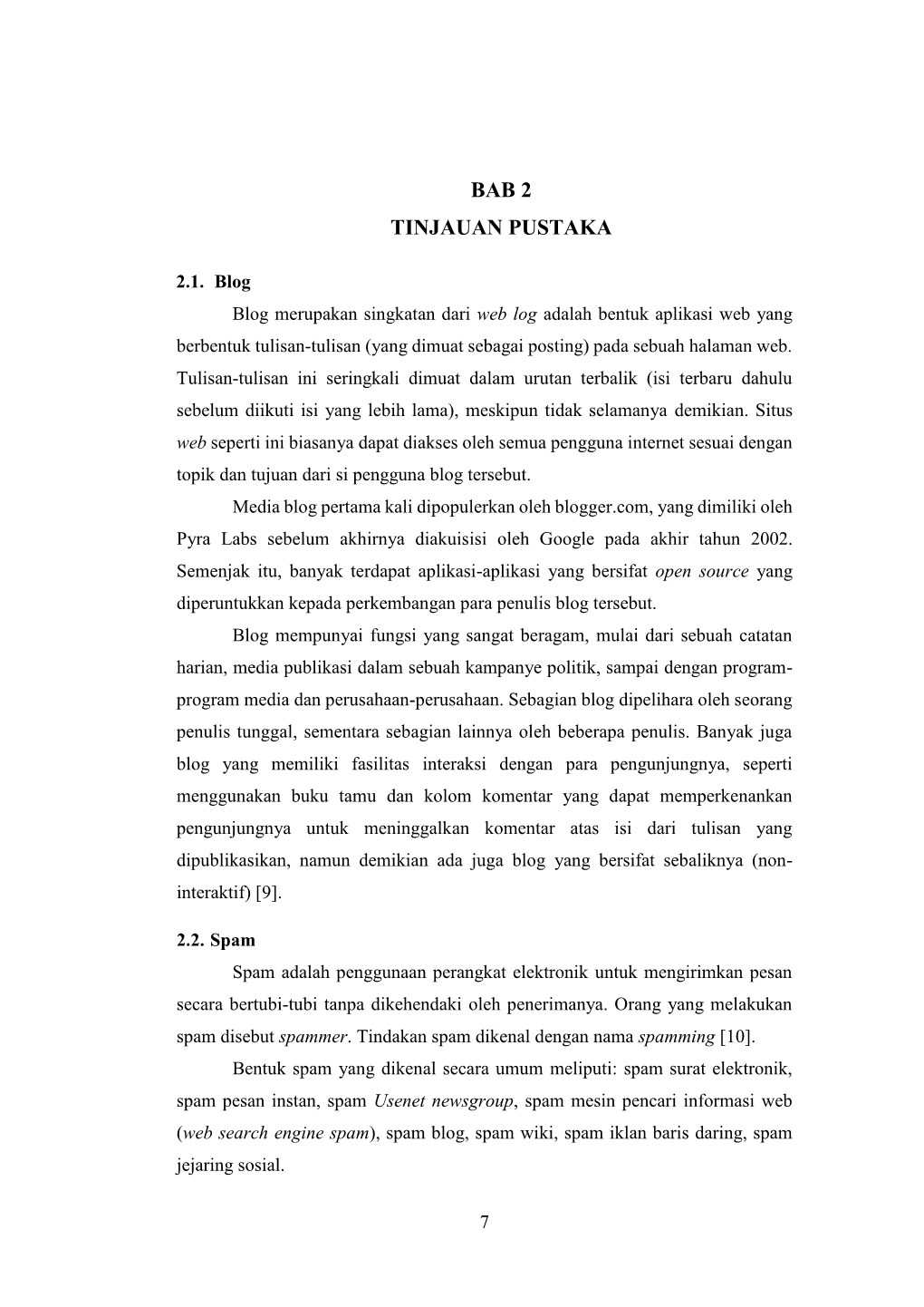 Bab 2 Tinjauan Pustaka