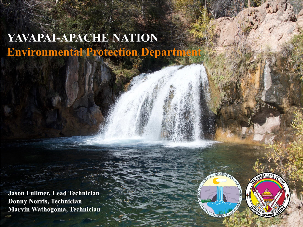 YAVAPAI-APACHE NATION Environmental Protection Department