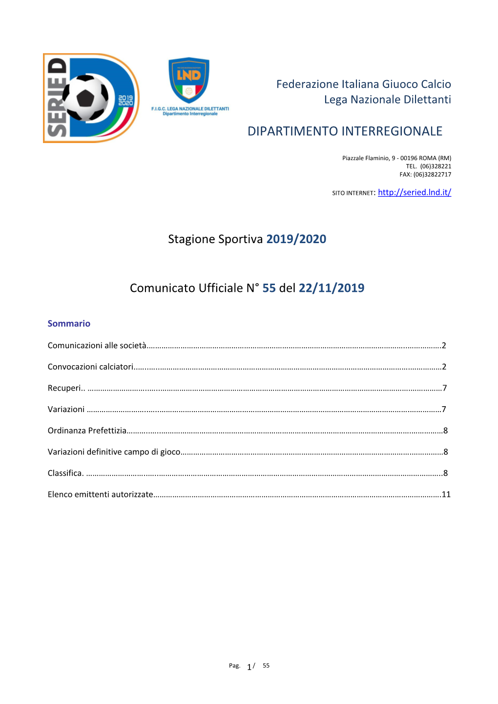 Dipartimento Interregionale