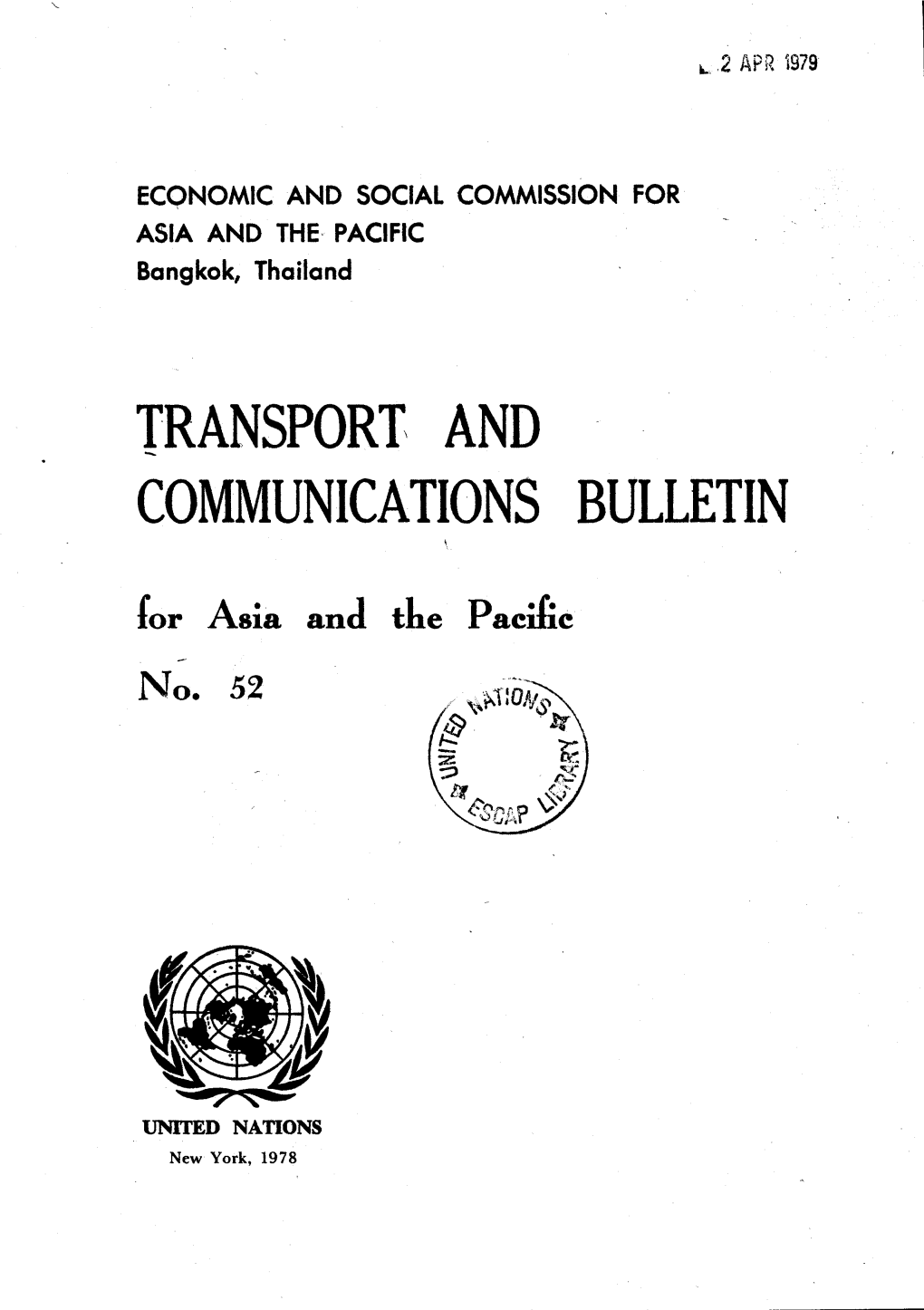 Bulletin 52 (1978)