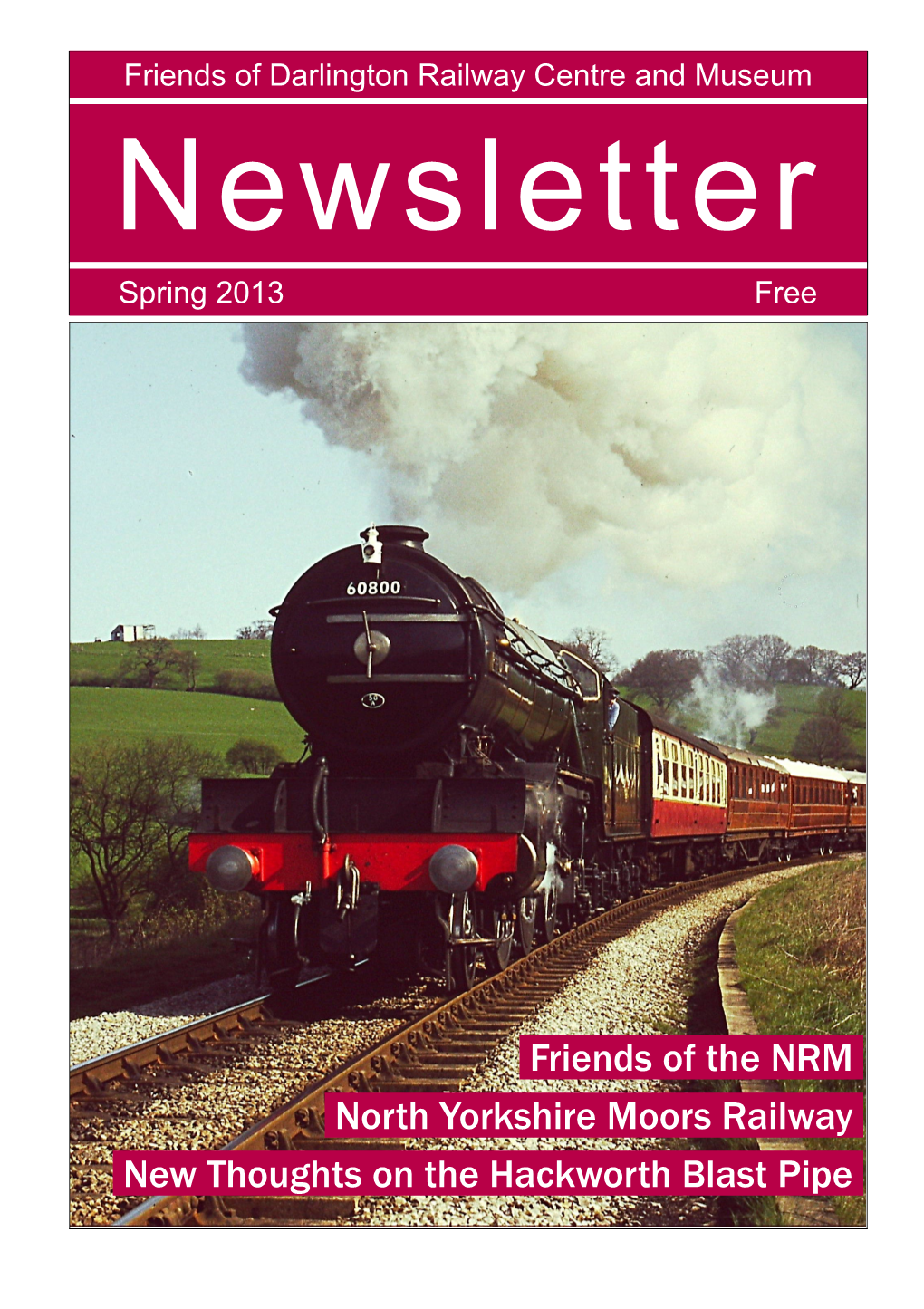 Newsletter Spring 2013 Free