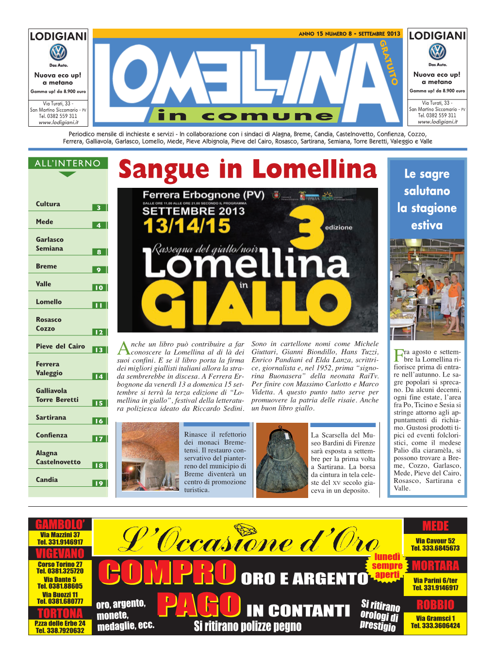 Sangue in Lomellina