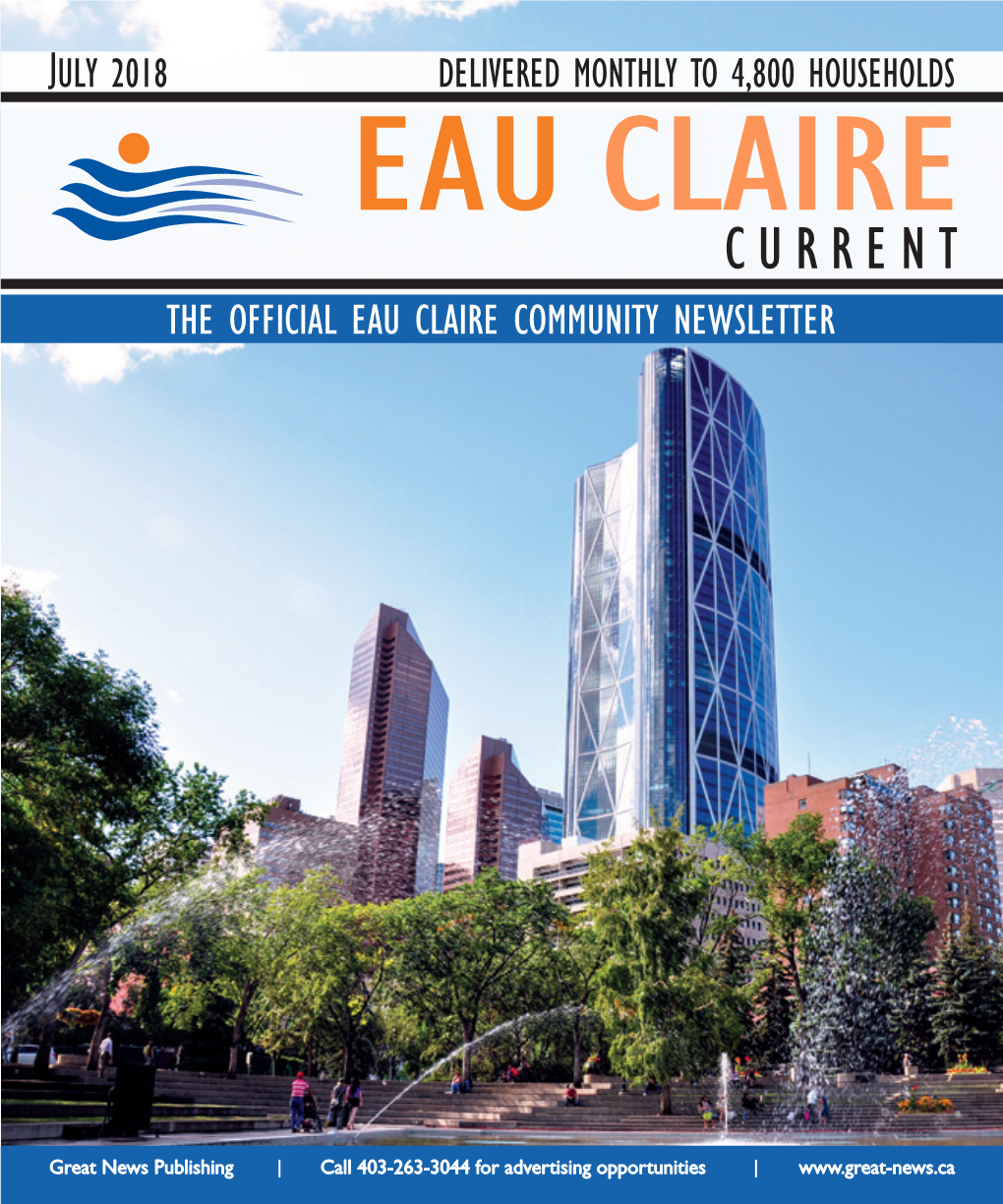 THE OFFICIAL EAU CLAIRE COMMUNITY NEWSLETTER Integrative Dentistry: We Care About Your Whole Body Health