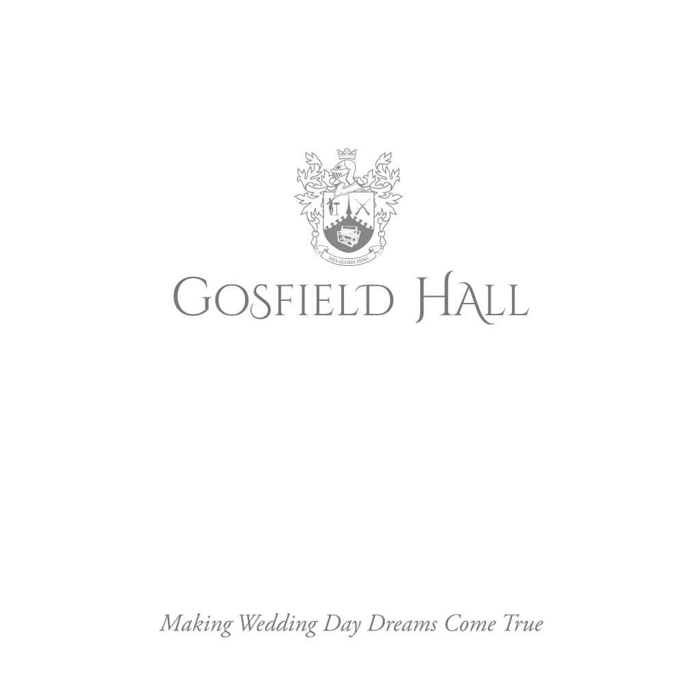 Gosfield Hall New Brochure.Pdf