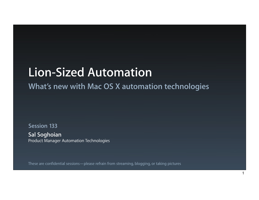 133 Lion-Sized Automation V4 DDF