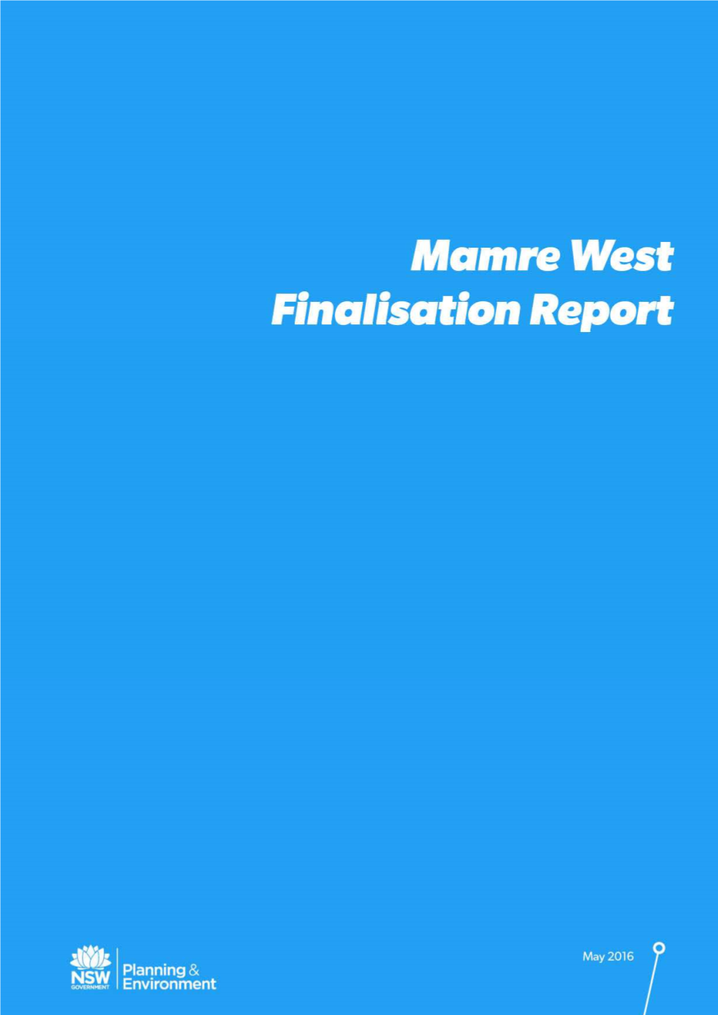 Mamre West Post Exhibition Planning Report 2016 06