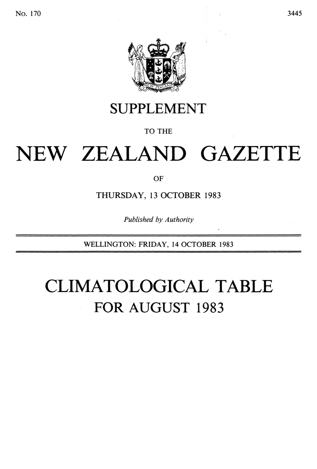 New Zealand Gazette