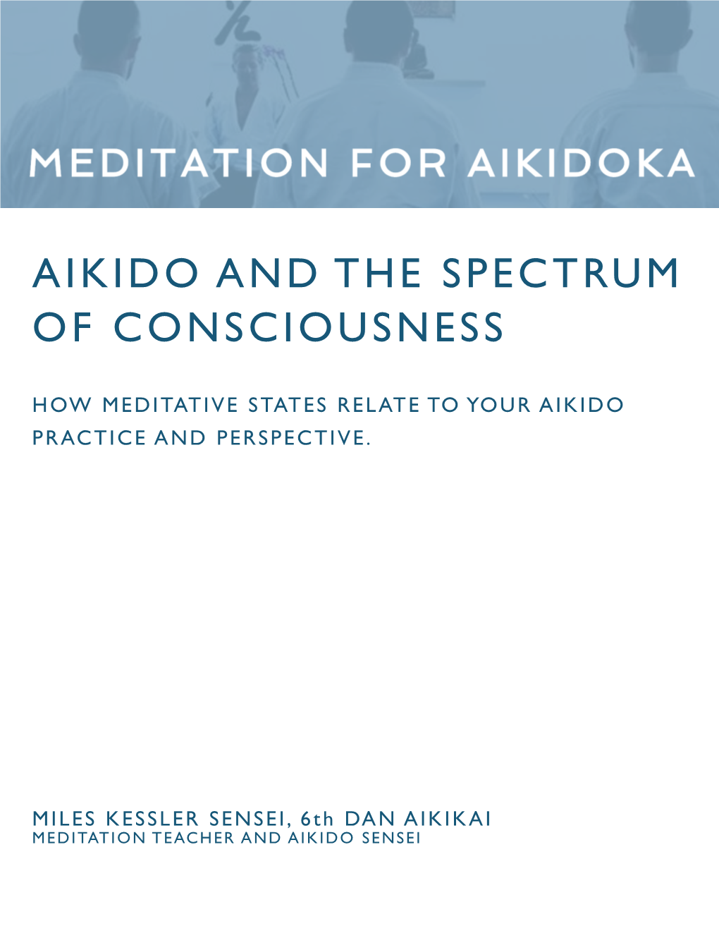 Aikido and the Spectrum of Consciousness