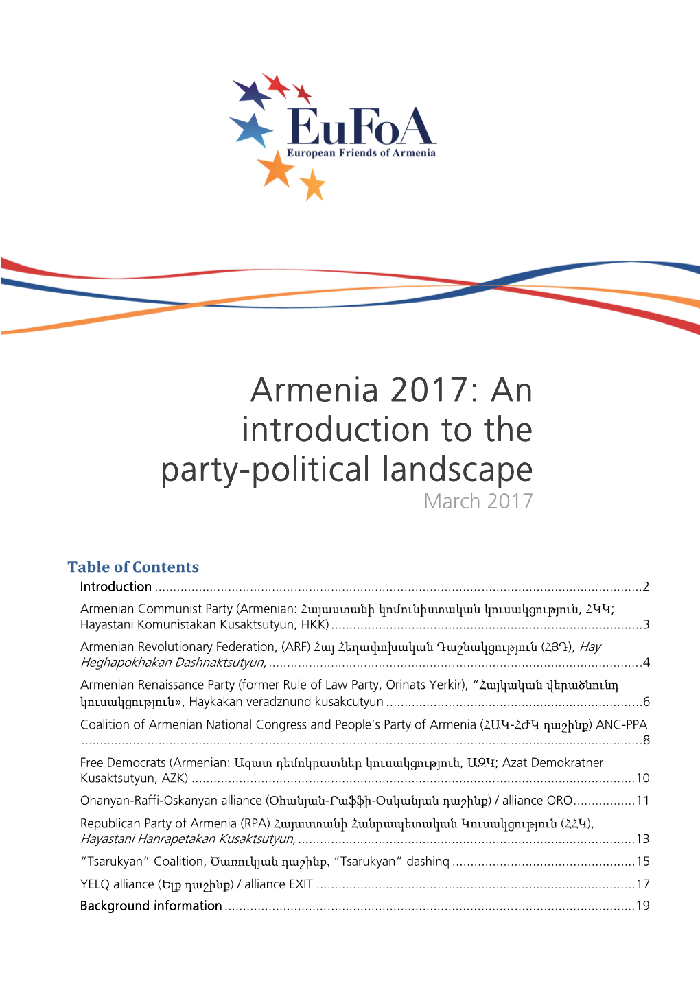 Armenia2017partypoliticallands