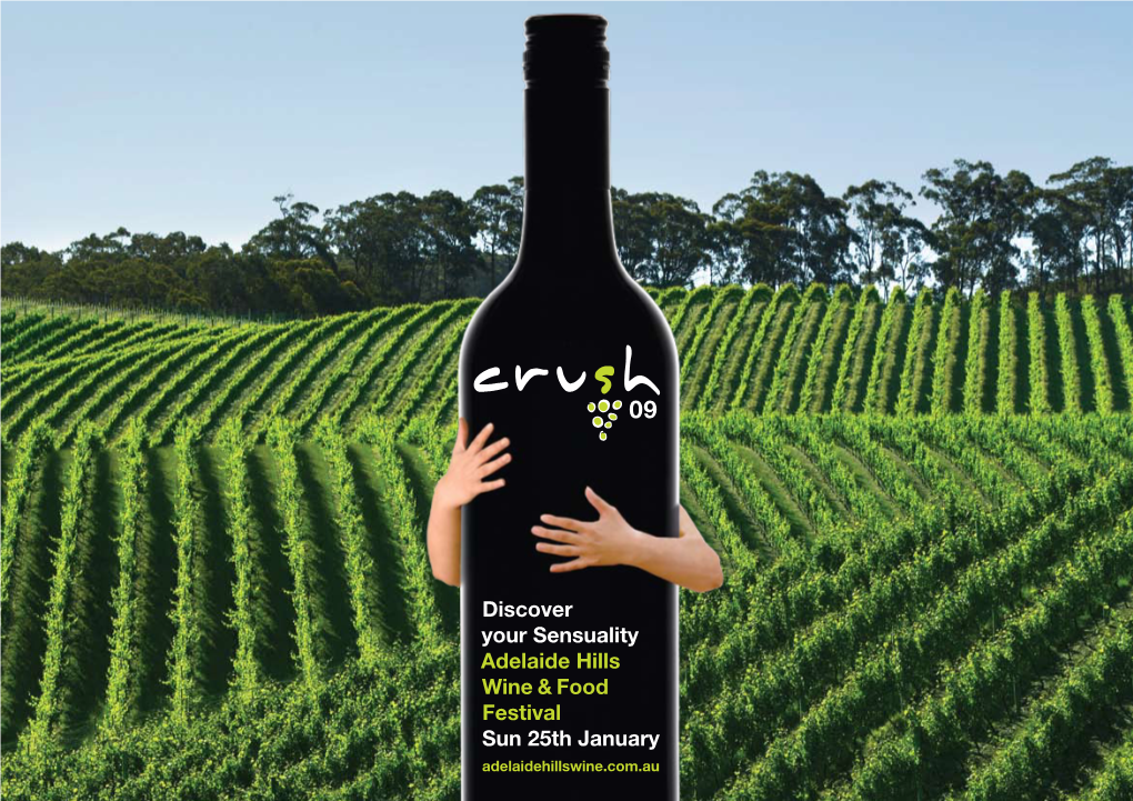 Discover Your Sensuality Adelaide Hills Wine & Food Festival Sun 25Th