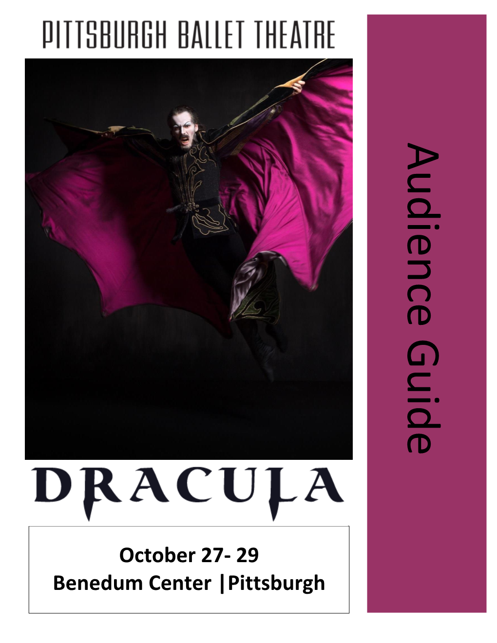 Dracula Rehearsed by Li Anlin Assistant Artistic Director, Texas Ballet Theater