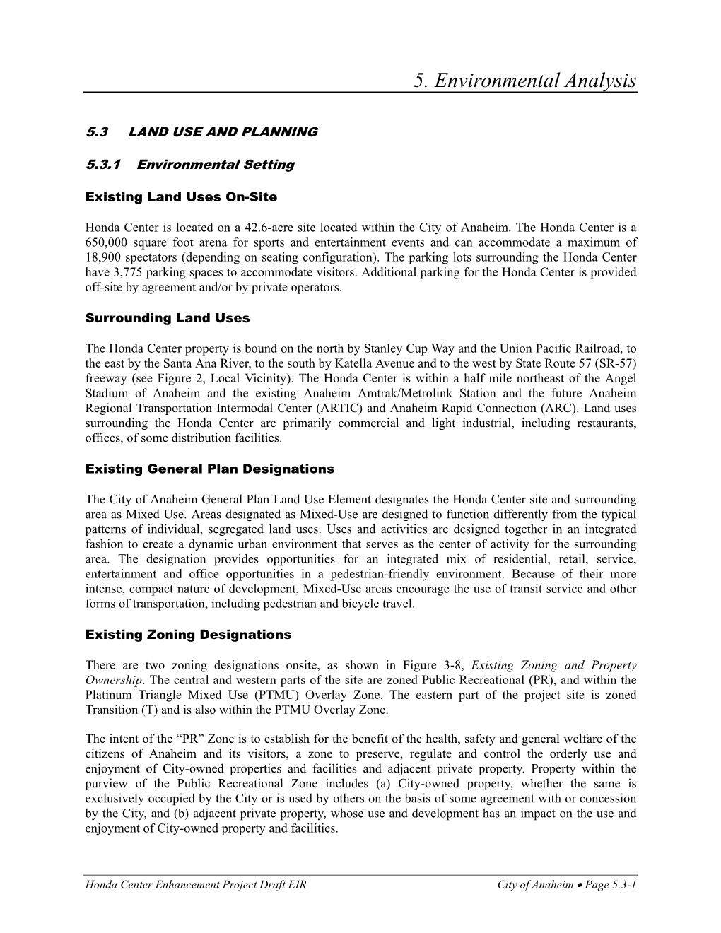 Land Use and Planning