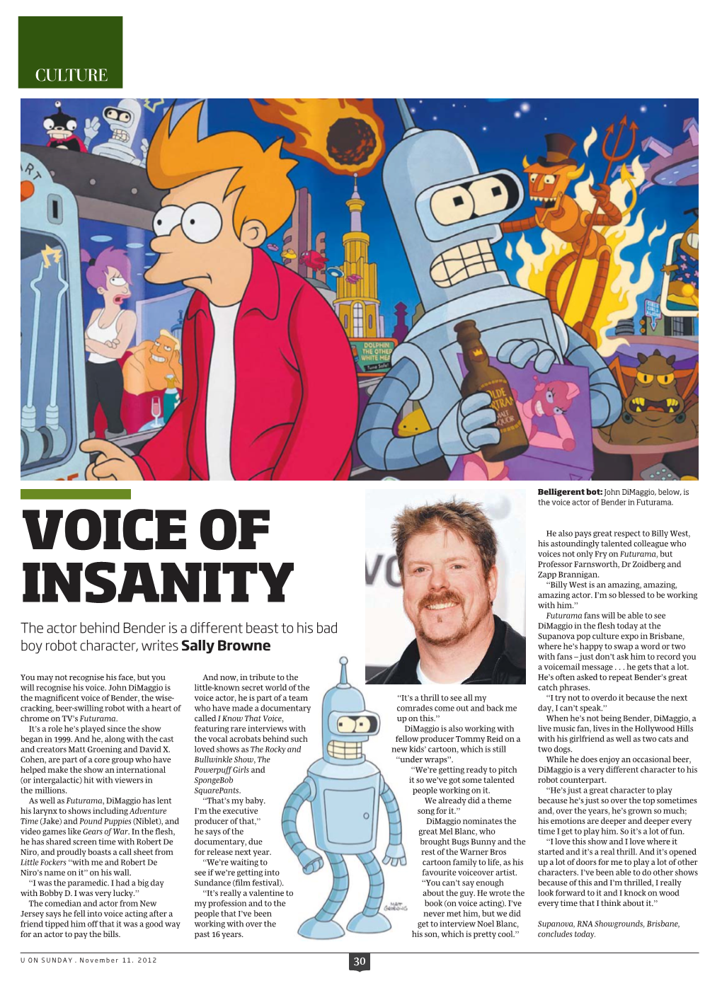 John Dimaggio (Bender)