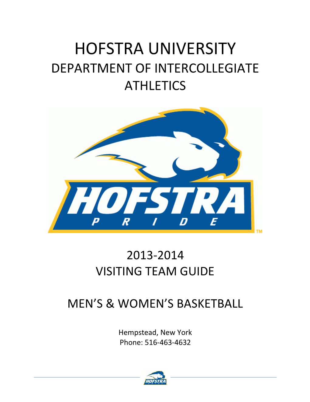 Hofstra University Department of Intercollegiate Athletics